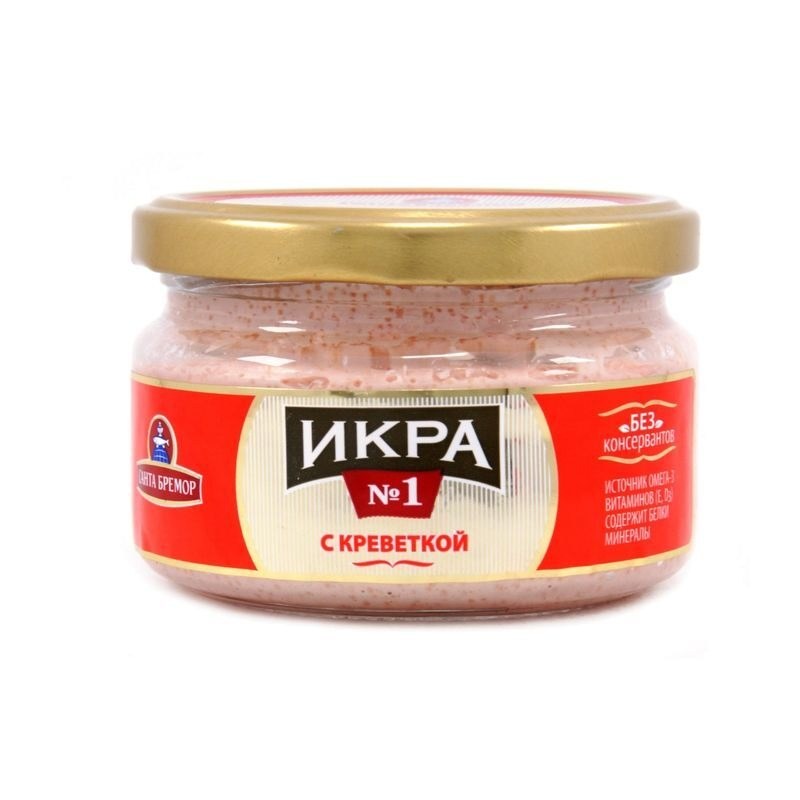 икра с креветкой
